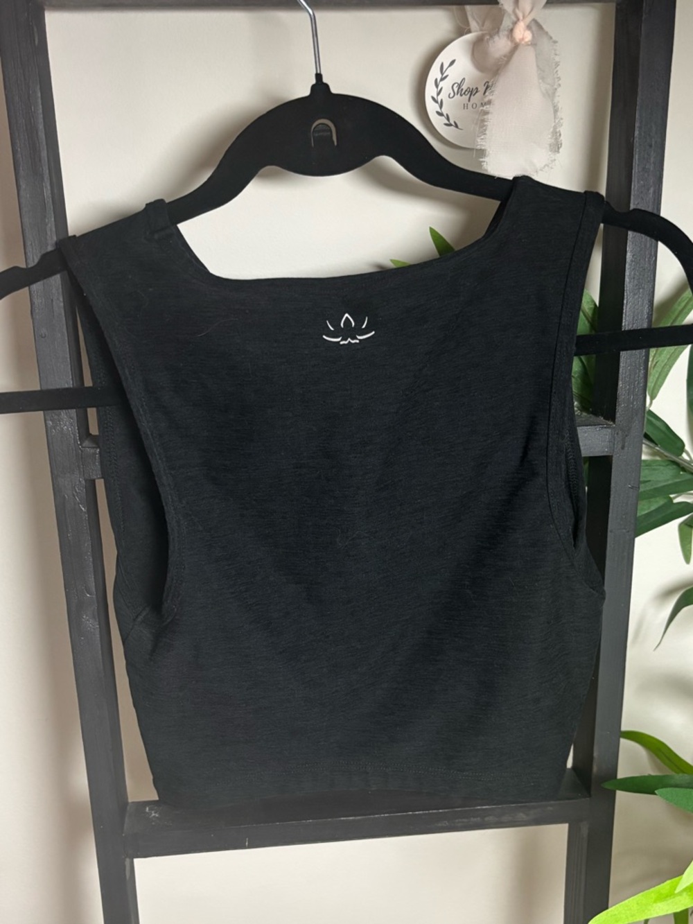 Beyond Yoga - Featherweight Center Stage Cropped Tank - Picture 3 of 3